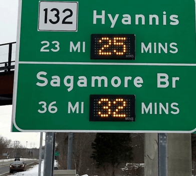 Travel Time Sign